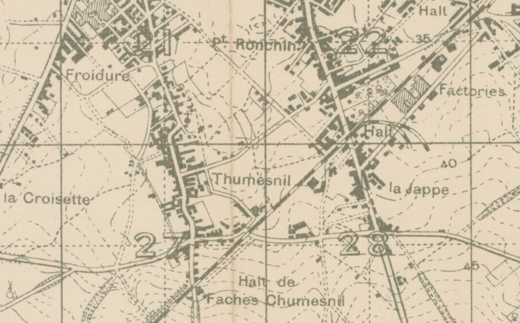 Carte anglaise d'octobre 1916